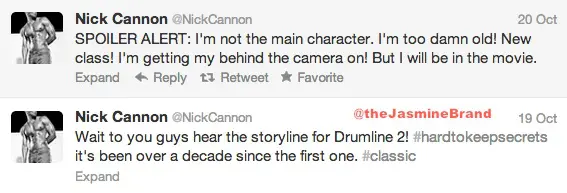 nick cannon-drumline-the jasmine brand