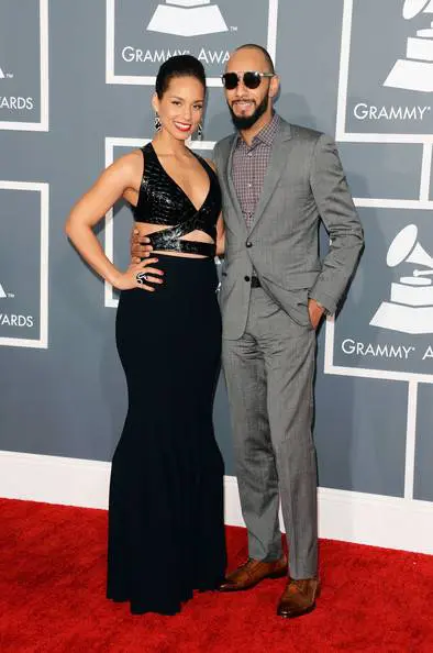 alicia keys-swizz beatz-55th grammy awards-the jasmine brand