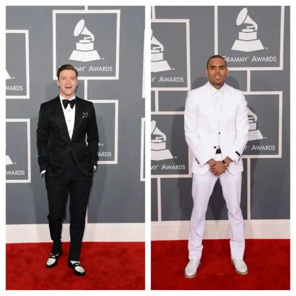 justin timberlake-chris brown-55th grammy awards-the jasmine brand