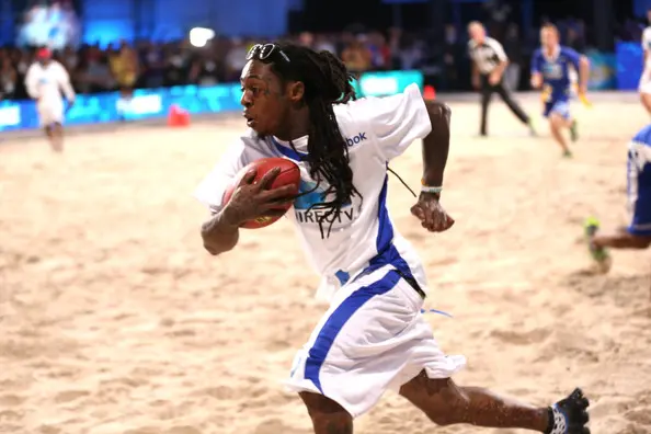 lil wayne-direct tv celebrity beach bowl-the jasmine brand