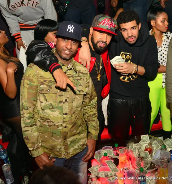 drake-kenny burns-basketball wives-draya michele-ciaa strip club 2013-the jasmine brand