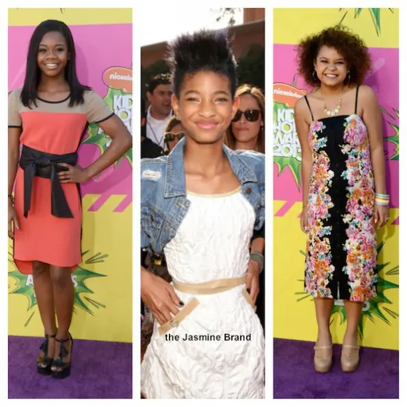 gabby douglas-willow smith-rachel crow-kids choice awards 2013-the jasmine brand