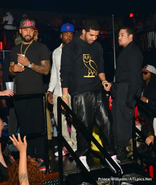 kenny burns-drake-basketball wives-draya michele-ciaa strip club 2013-the jasmine brand