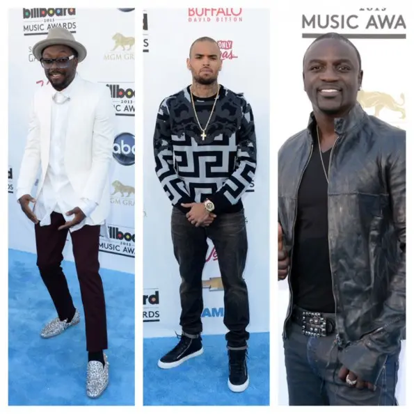 will I Am-chris brown-akon-billboard music awards 2013-the jasmine brand