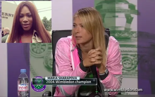 maria sharapova-calls serena williams out-for dating married man-press conference 2013-the jasmine brand