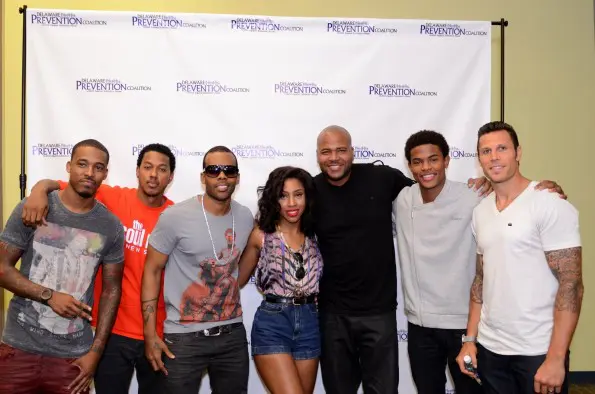 Power 107.9 DJ Damage Wesley Mario Sevyn Vincent Ward Trevor Jackson Riley Coyte-the jasmine brand