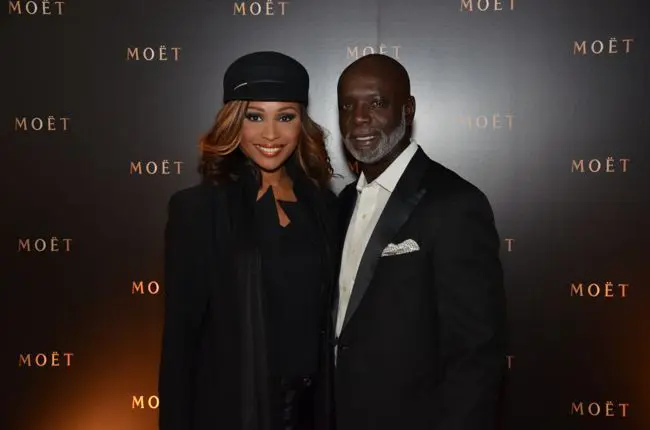 Cynthia Baily-Peter Thomas-STK Moet Dinner-BET Hip Hop Awards 2013-the jasmine brand