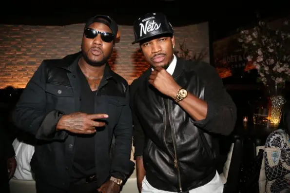 Jeezy and Neyo-moet STK dinner hip hop awards 2013-the jasmine brand