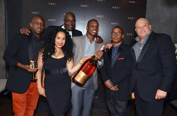 Shawn-Pecas-Costner-Mike Kyser-Chaka Zulu-Kawan-STK hip hop awards dinner-the jasmine brand