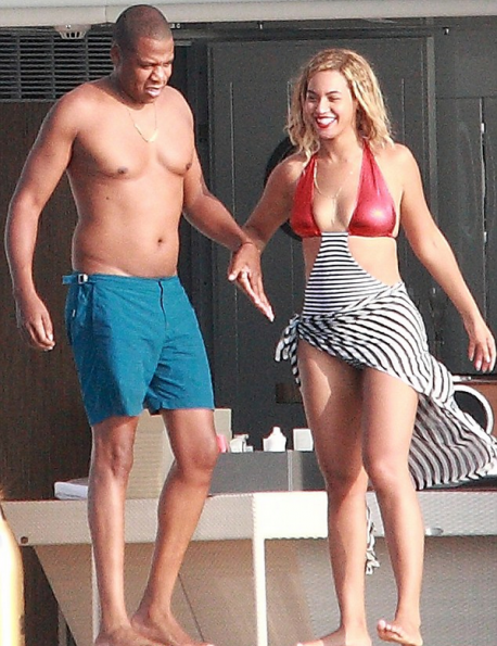 beyonce birthday with jayz-bikini-italy-the jasmine brand