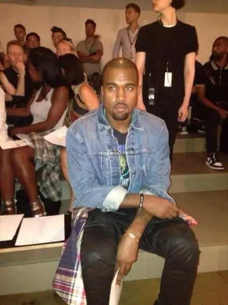 kanye west-new york fashion week 2013-alexander wang show-the jasmine brand
