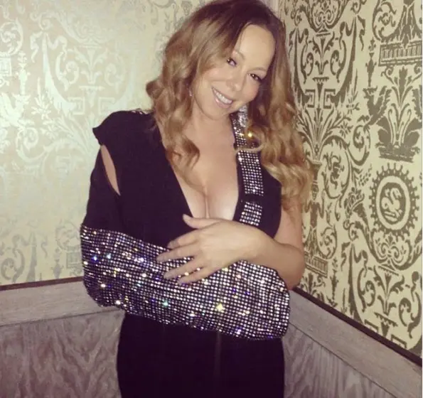 mariah carey-at nas 40th birthday party-the jasmine brand