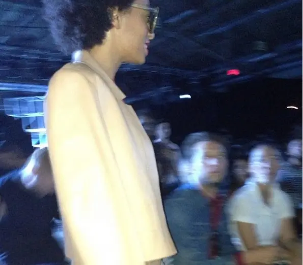 solange-kanye west-new york fashion week 2013-alexander wang show-the jasmine brand