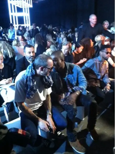 terry richardson-miguel-kanye west-new york fashion week 2013-alexander wang show-the jasmine brand