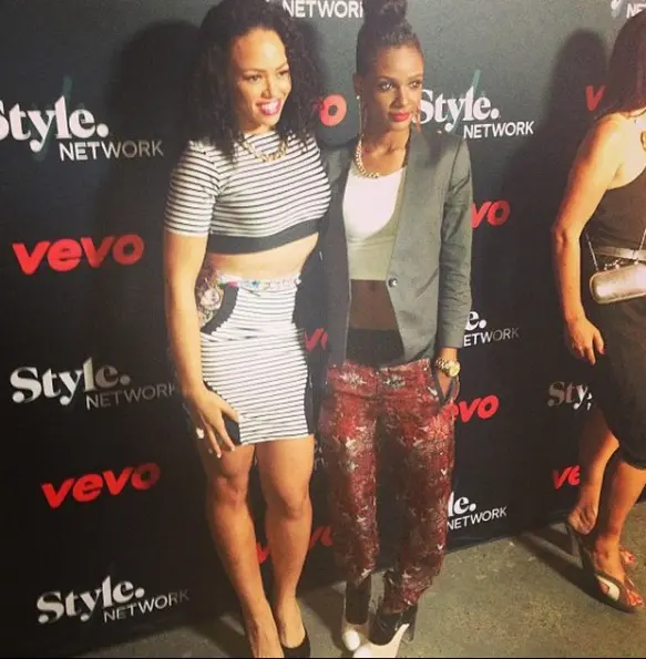 tiara thomas-elle varner vevo-new york fashion week 2013-the jasmine brand
