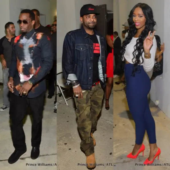 diddy-jim jones-bambi-atl party-hip hop awards 2013-the jasmine brand