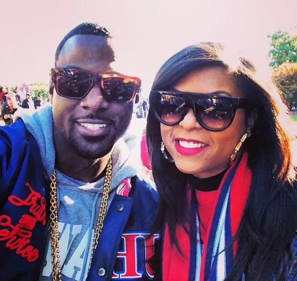 lance gross-taraji p henson-howard university homecoming 2013-the jasmine brand