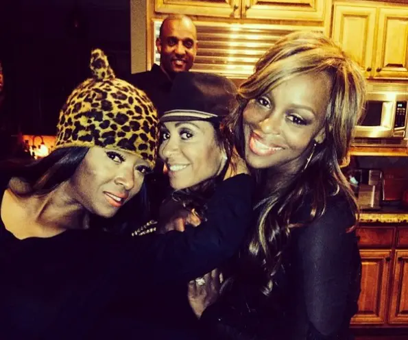 new rhoa housewife mynique smith-quad lunceford webb married 2 medicine-nene leakes-houseparty-i dream of nene wedding special-the jasmine brand