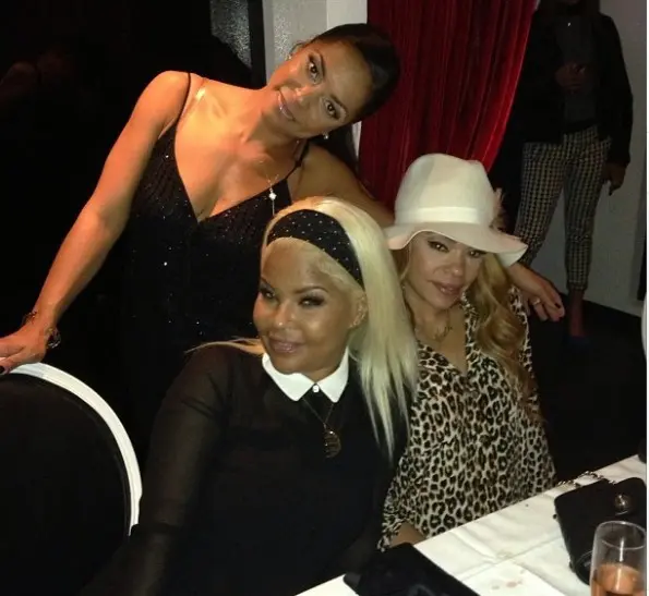 tiffney cambridge-misa hylton-faith evans-shaunie oneal-shaunie forever-dinner party-the jasmine brand