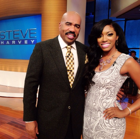 Steve Harvey-Helping Porsha Stewart Find A Man-The Jasmine Brand