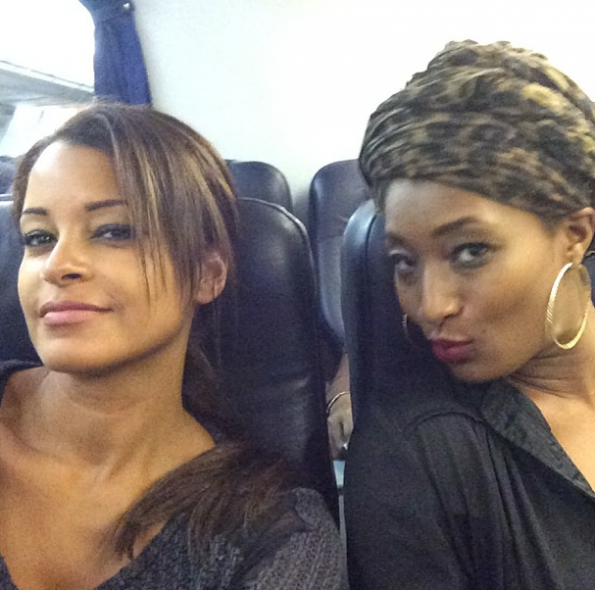 Claudia Jordan-Toccara-Jones-Attend CAAN Awards In Africa-2-The Jasmine Brand 