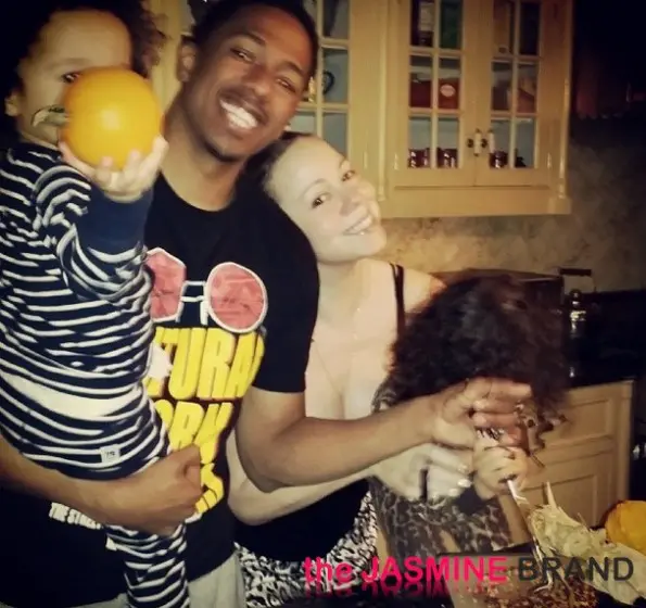 nick cannon-mariah carey-thanksgiving 2013-the jasmine brand