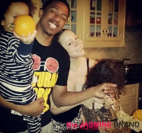 nick cannon-mariah carey-thanksgiving 2013-the jasmine brand