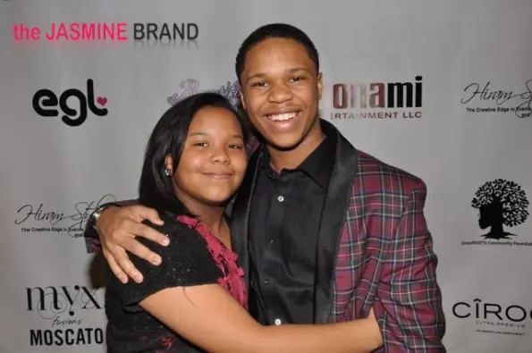 Mona Scott-Young's daughter Jordan and son Justin-the jasmine brand