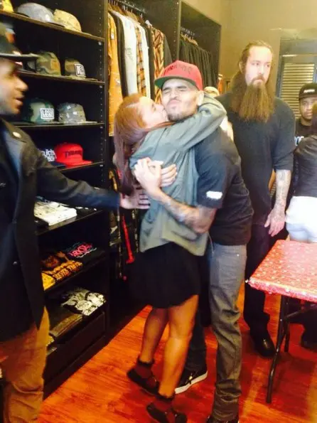 chris brown-temporarily released from rehab-la christmas toy drive-the jasmine brand