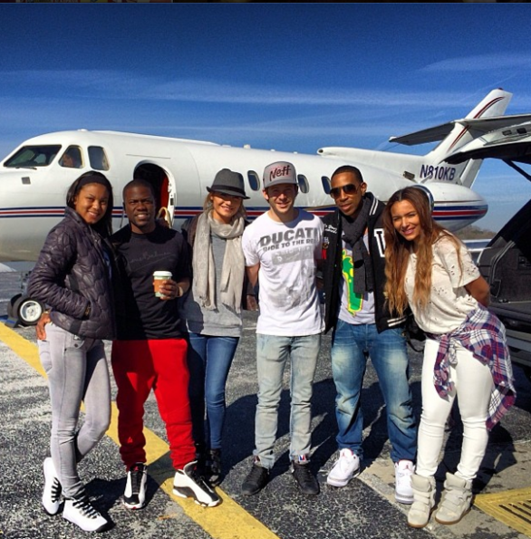 eniko parrish-eudoxie-kevin hart-ludacris-take girlfriends-anguilla vacation 2013-the jasmine brand
