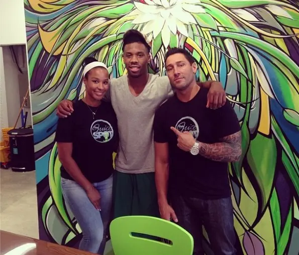 lebron james wife-opens the juice spot 2013-the jasmine brand