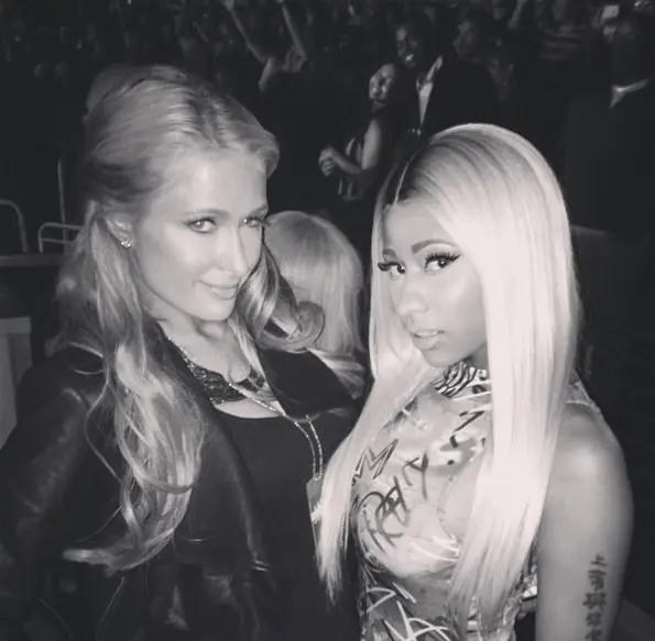 nicki minaj-paris hilton-jay z concert-the jasmine brand
