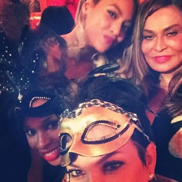 beyonce-tina knowles 60th birthday masquerade party-the jasmine brand