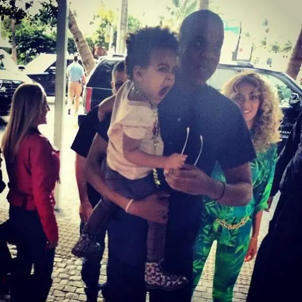 blue ivy yawns-jay z-beyonce-the jasmine brand