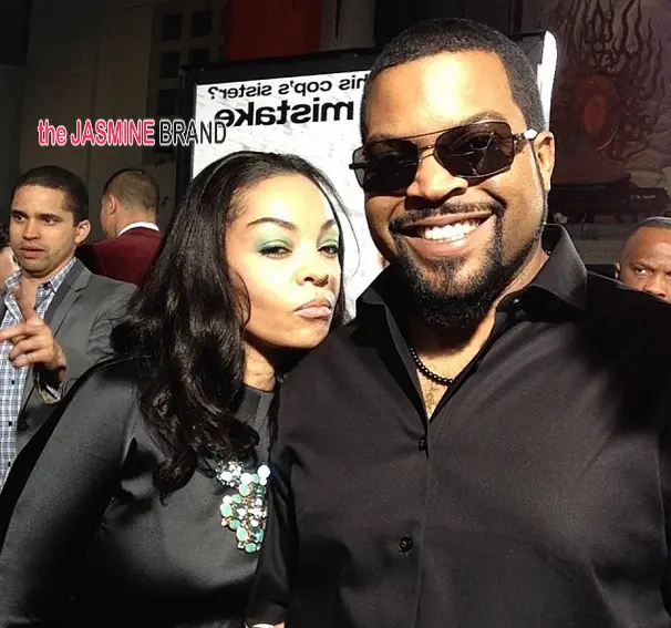 ice cube-wife-ride along premiere los angeles-the jasmine brand