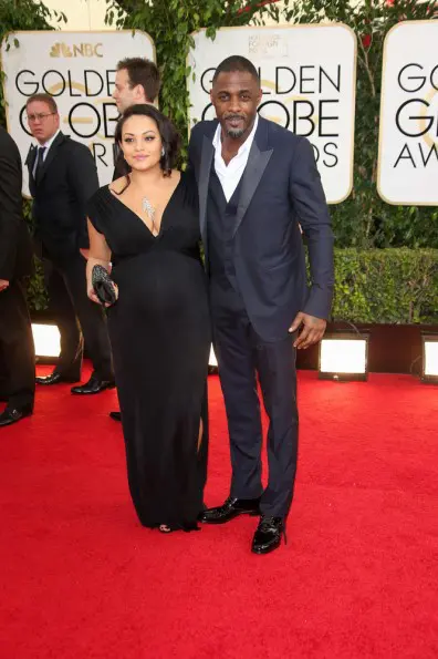 Naiyana Garth and Idris Elba