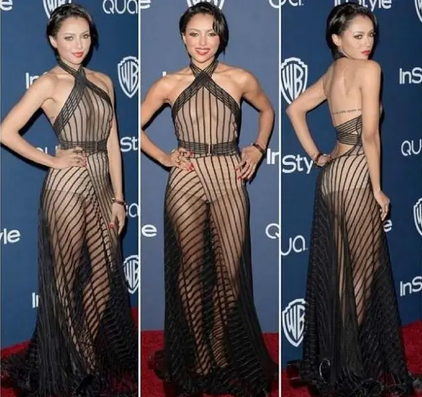 kat graham-golden globes after party 2014-the jasmine brand