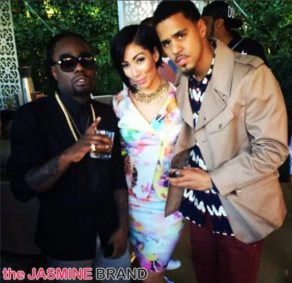 wale-bridget kelly-jcole-rocnation-pregrammys brunch 2014-the jasmine brand