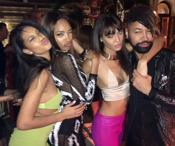 yonce-models-ty hunter-beyonce new years eve 2014 versace house party-the jasmine brand