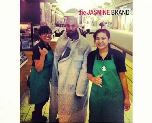 kanye west-starbucks-john wayne airport-the jasmine brand