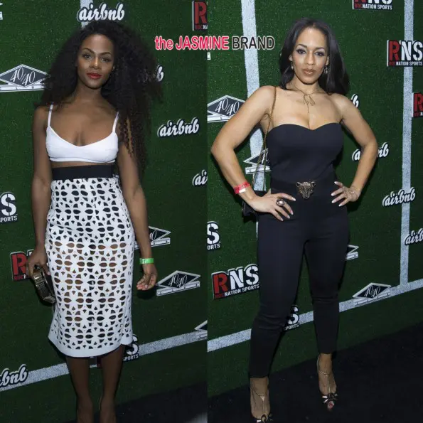 tika sumpter-melyssa ford-roc nations air bnb pre superbowl party-the jasmine brand