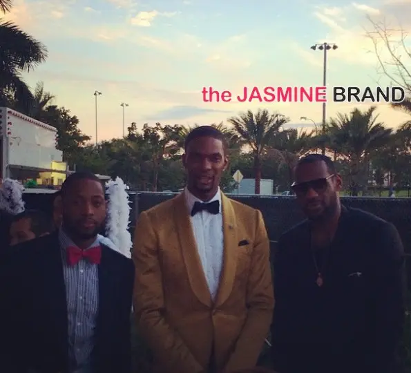 dwyane wade-lebron james-christopher bosh-30th birthday-cirquedunoir 2014-the jasmine brand