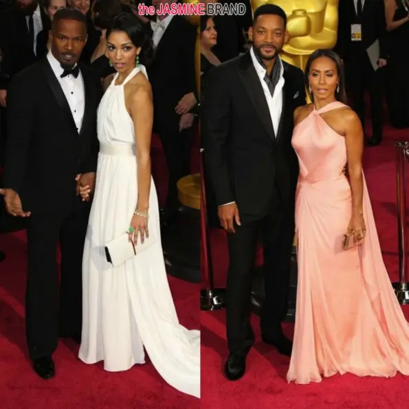 jamie foxx-daughter-will smith-jada pinkett smith-oscars 2014 the jasmine brand
