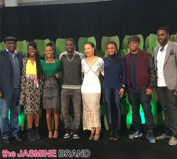 lance gross-tatyana ali-panel-mc lyte-celebs attend CIAA 2014-the jasmine brand