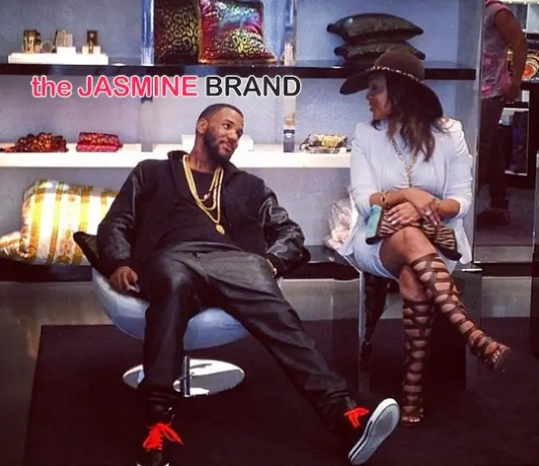 lisa raye-rapper-the game-hosts charity event-robin hood project-versace-beverly hills-the jasmine brand