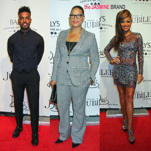 luke james-queen latifah-RB Divas la chante moore-jubilee las vegas 2014-the jasmine brand