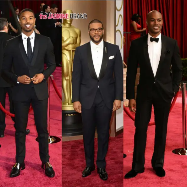 michael b jordan-tyler perry-tyson beckford-oscars 2014-the jasmine brand