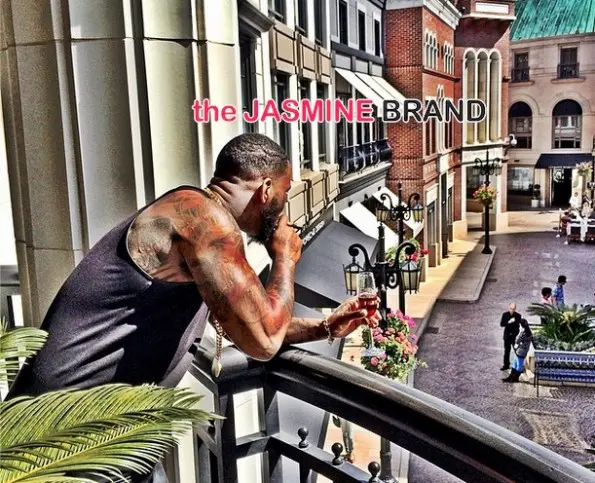 rapper-the game-hosts charity event-robin hood project-versace-beverly hills-the jasmine brand