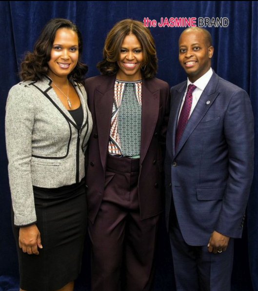 interim president-simone frederick-flotus-first lady michelle obama-bow wow visits howard university-the jasmine brand