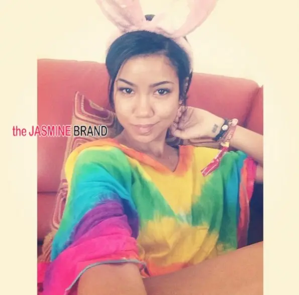jhene aiko-celebrities-easter 2014-the jasmine brand